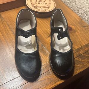 Classic Black Kids Tap Shoes